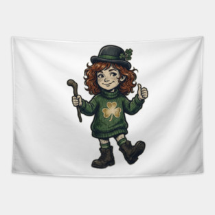 irish-girl Tapestry