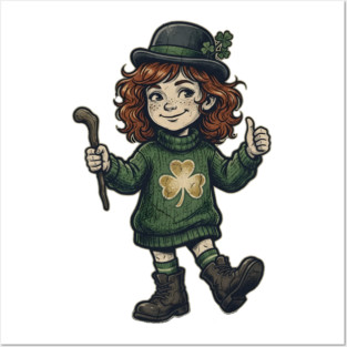 irish-girl Posters and Art