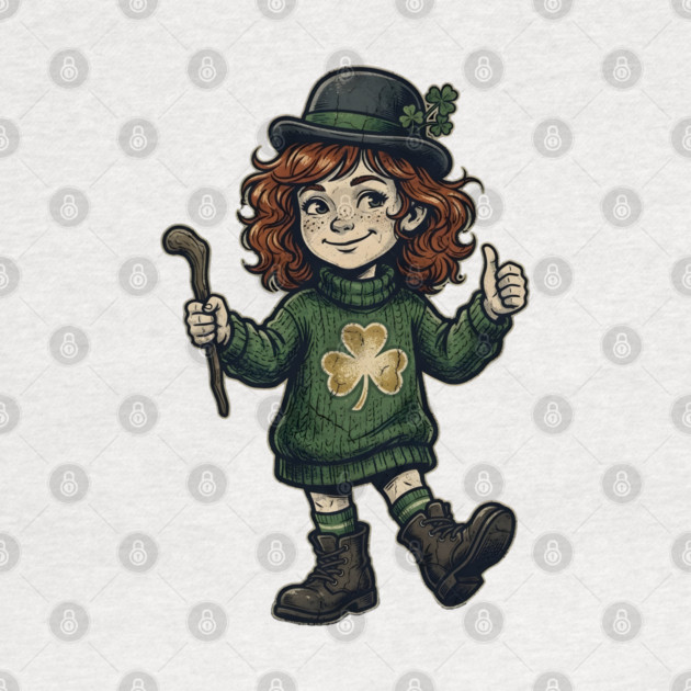 irish-girl by Creatifly Graphic Tees