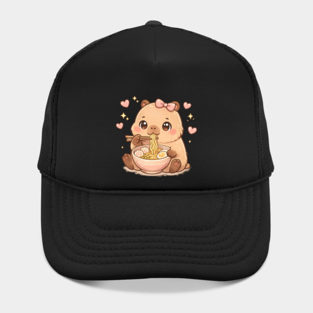 Cute Girls Capybara Ramen Kawaii Tea Kawaii Capy Lover Kids by shirtlux