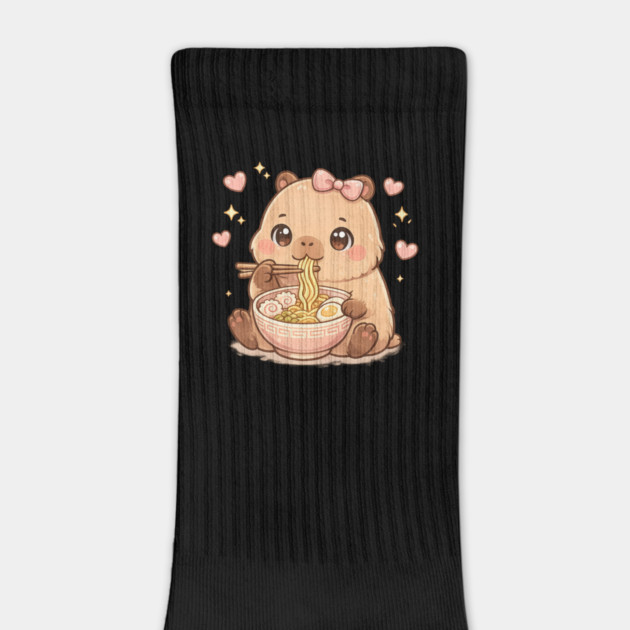 Cute Girls Capybara Ramen Kawaii Tea Kawaii Capy Lover Kids by shirtlux