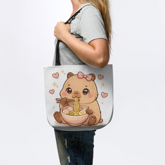 Cute Girls Capybara Ramen Kawaii Tea Kawaii Capy Lover Kids by shirtlux