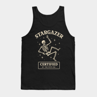 Funny Stargazer Certified By The Pots Inc Gardening Lover Tank Top