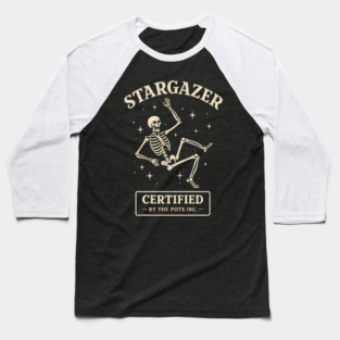 Funny Stargazer Certified By The Pots Inc Gardening Lover Baseball T-Shirt