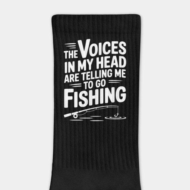 The Voices in my Head are Telling me to go Fishing by Frank Ring