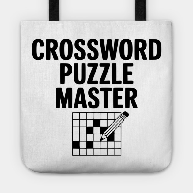 Crossword Puzzle Master Tote by Frank Ring