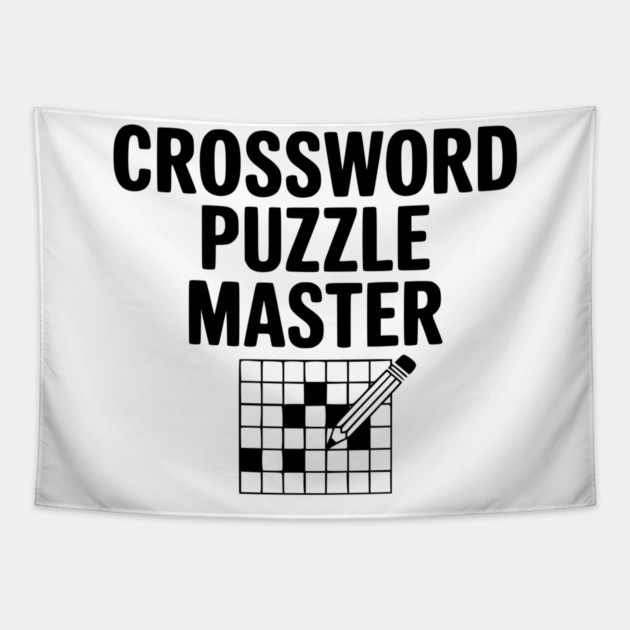 Crossword Puzzle Master Tapestry by Frank Ring