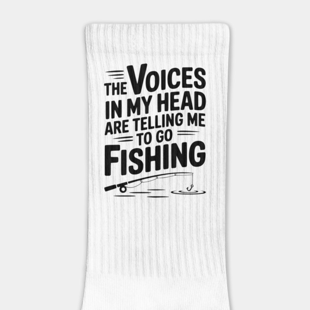 The Voices in my Head are Telling me to go Fishing by Frank Ring