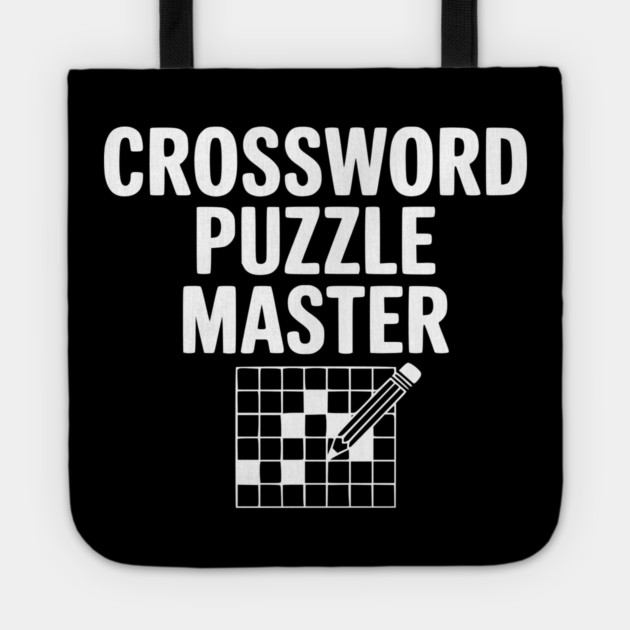 Crossword Puzzle Master Tote by Frank Ring