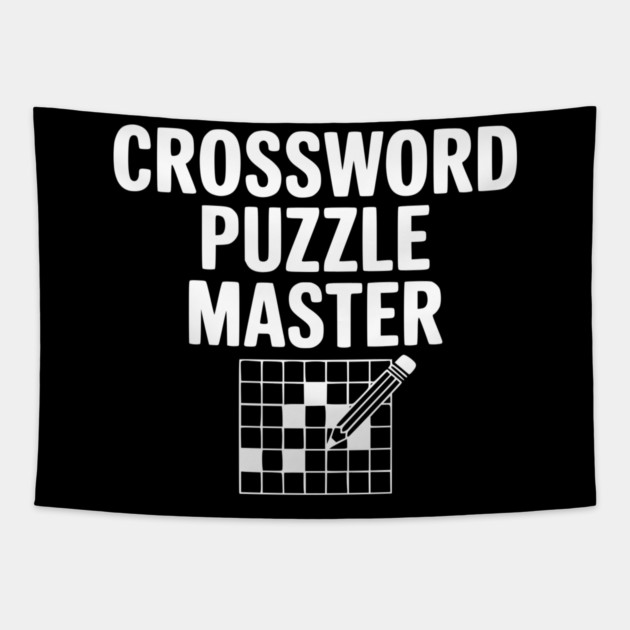 Crossword Puzzle Master Tapestry by Frank Ring