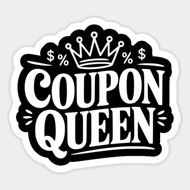 Coupon Queen Magnet by Frank Ring