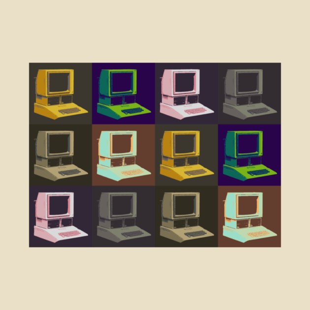 Vintage computer - Computer Programming - T-Shirt | TeePublic