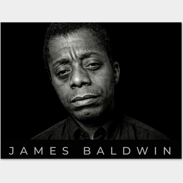 James Baldwin: The Prophet of Truth – Fine Art Portrait Wall Art by UrbanLifeApparel