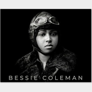 Bessie Coleman: The Pioneer of the Skies – Fine Art Portrait Posters and Art