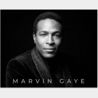 Marvin Gaye: The Prince of Soul – Fine Art Portrait Posters and Art