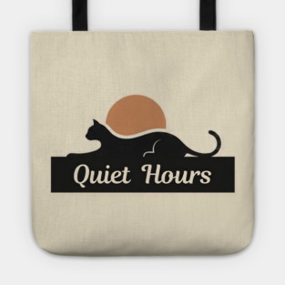 QUIET HOURS Tote