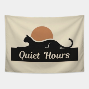 QUIET HOURS Tapestry