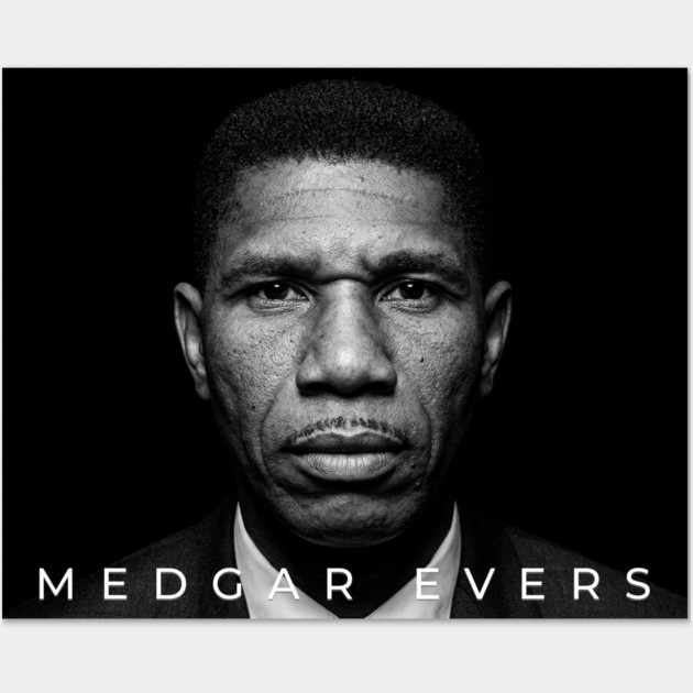 Medgar Evers: The Voice of Justice – Fine Art Portrait Wall Art by UrbanLifeApparel