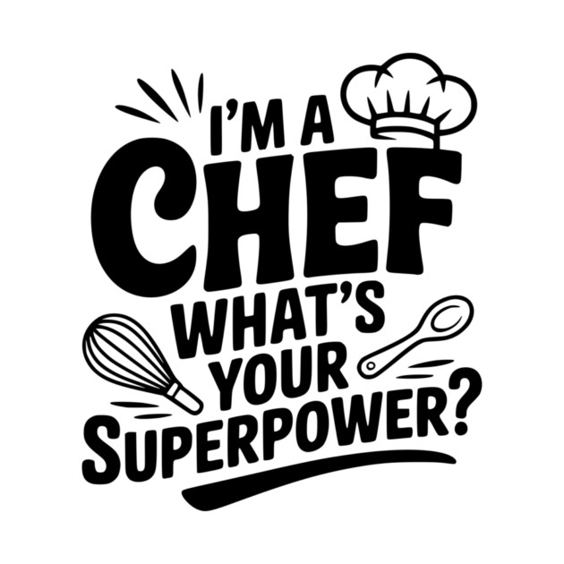 I'm a Chef What's Your Superpower? by Frank Ring