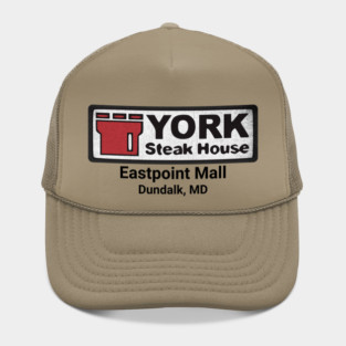 York Steak House Eastpoint Mall Dundalk Maryland 80's distressed Hat