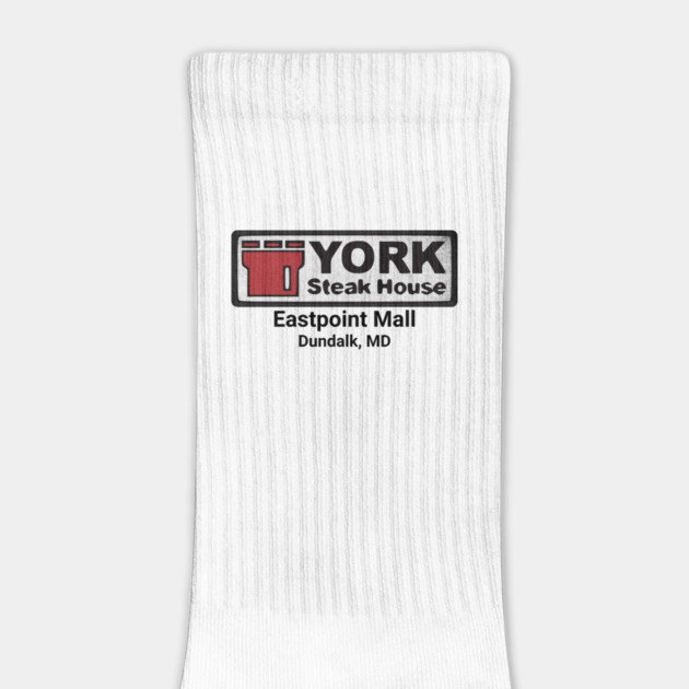 York Steak House Eastpoint Mall Dundalk Maryland 80's distressed by Joaddo