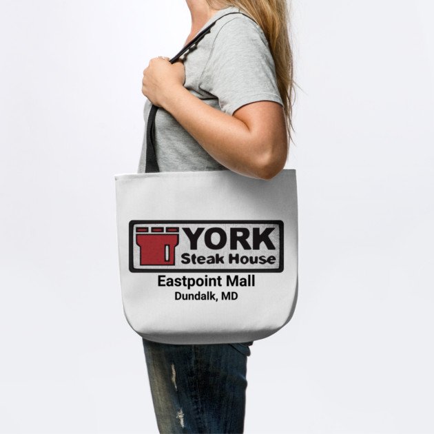 York Steak House Eastpoint Mall Dundalk Maryland 80's distressed by Joaddo