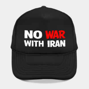 No War With Iran Hat