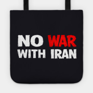 No War With Iran Tote