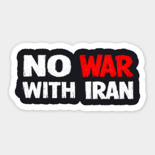 No War With Iran Magnet