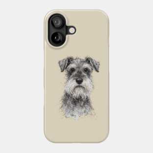 Schnauzer Phone Case