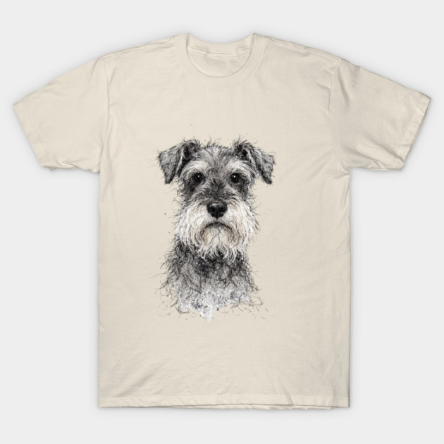 Schnauzer T-Shirt by CrazyGirl