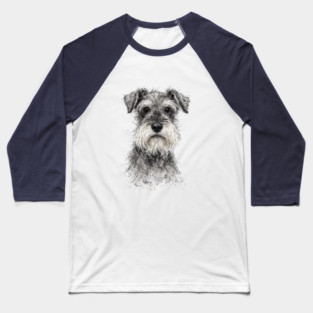 Schnauzer Baseball T-Shirt