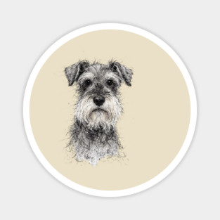 Schnauzer Magnet