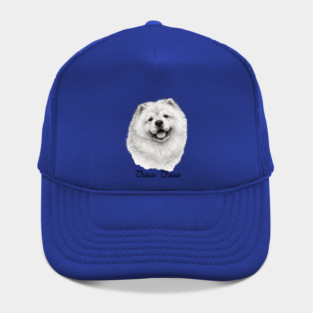 Chow Chow – Scribble Sketch Dog Portrait Hat