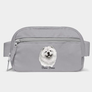 Chow Chow – Scribble Sketch Dog Portrait Bag