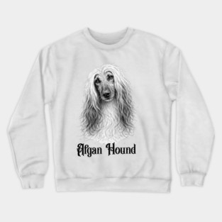 Afghan Hound Crewneck Sweatshirt