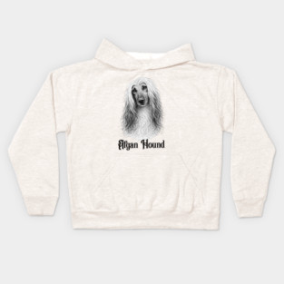 Afghan Hound Kids Hoodie