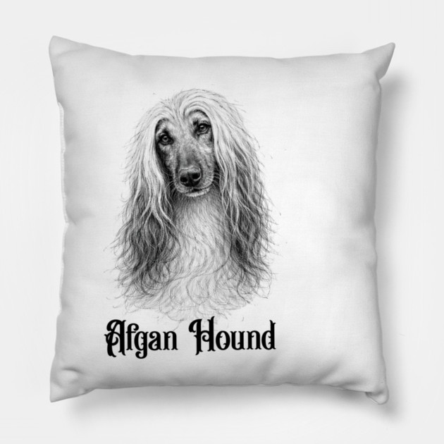 Afghan Hound Pillow by CrazyGirl