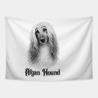 Afghan Hound Tapestry