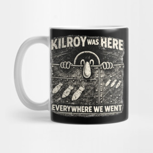 Kilroy Was Here – WWII Graffiti Classic Mug