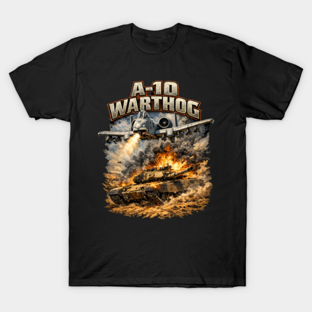 A-10 Warthog T-Shirt by CrazyGirl