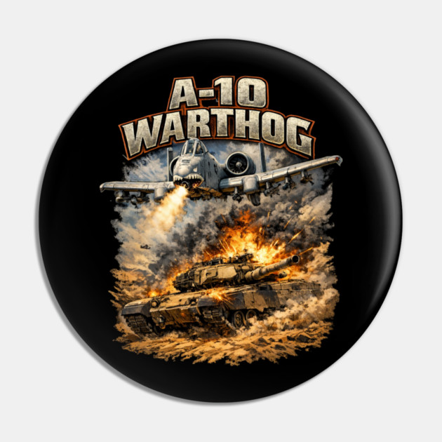 A-10 Warthog Pin by CrazyGirl