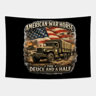 American War Horse – The Deuce and a Half Tapestry