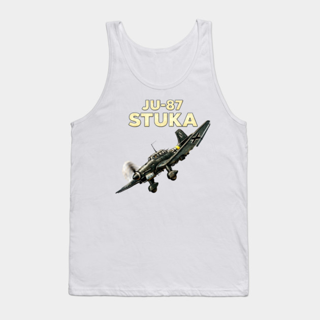 JU-87 Stuka – Dive Bomber Tank Top by CrazyGirl