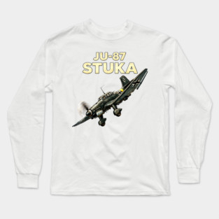 JU-87 Stuka – Dive Bomber Long Sleeve T-Shirt