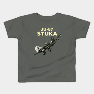 JU-87 Stuka – Dive Bomber Kids T-Shirt