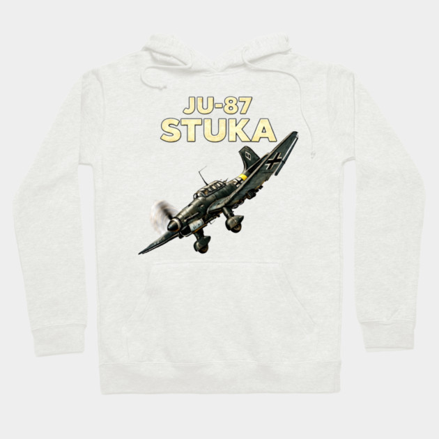 JU-87 Stuka – Dive Bomber Hoodie by CrazyGirl