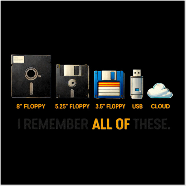 Storage Evolution Wall Art by CrazyGirl