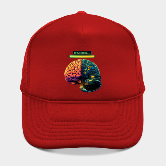 Upgrading Brain – Installing Coffee.EXE | Retro Tech Humor by CrazyGirl