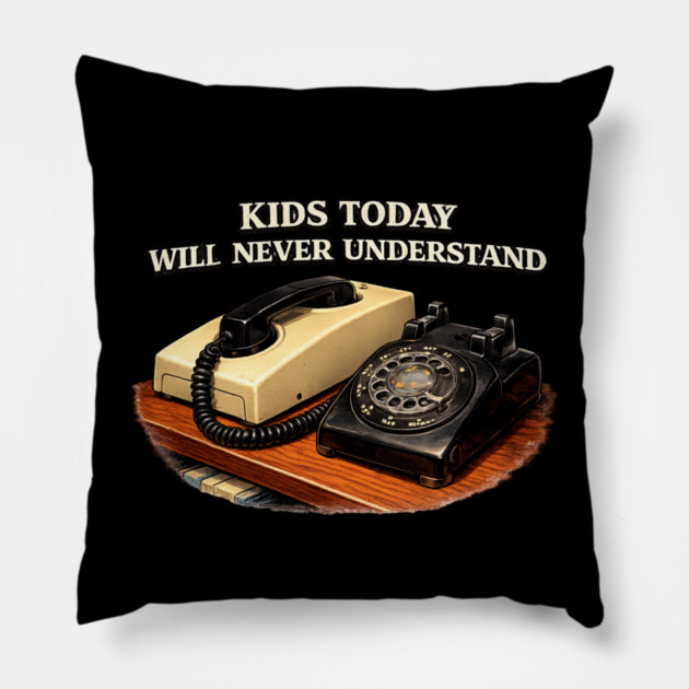 Dial Up Pillow by CrazyGirl